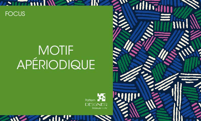 Explication du motif apériodique dans le design textile