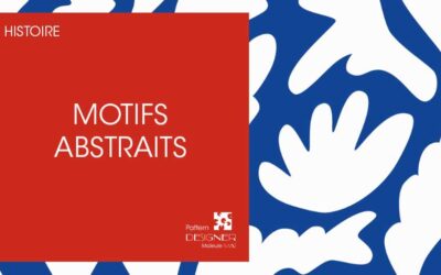 Motifs abstraits et design textile