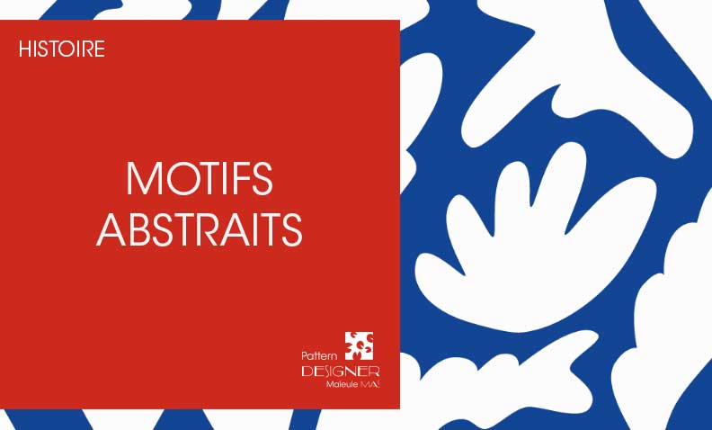 Motifs abstraits et design textile