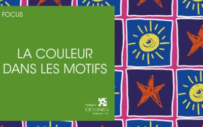 La couleur dans le dessin textile