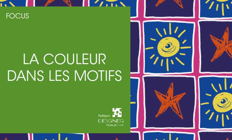La couleur dans le dessin textile